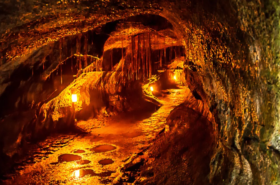 熔岩洞中的生命 